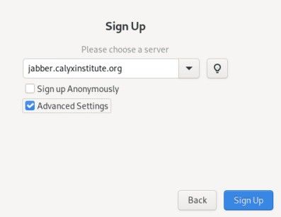 Calyx Signup