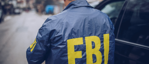 FBI Insignia on the backside of a jacket