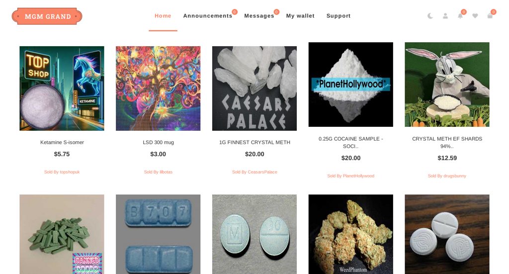 MGM Grand Darknet Market Featured Products Selection