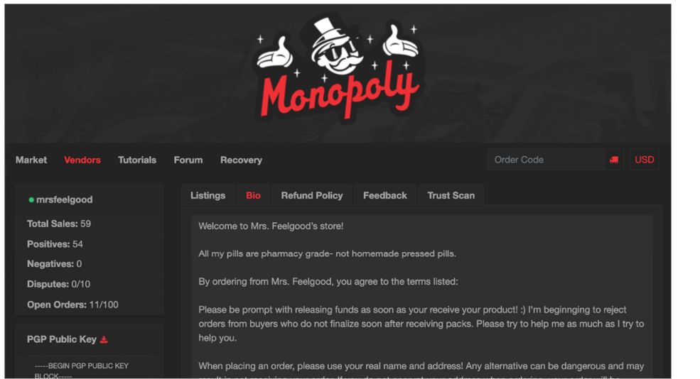 Monopoly Darknet Market